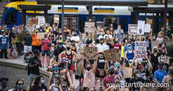 11 protesting Kenosha police shooting arrested after jail damaged in Minneapolis
