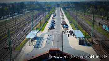 Guben/Gubin: Bahnhof nun besser erreichbar. Straßenarbeiten abgeschlossen - NIEDERLAUSITZ aktuell