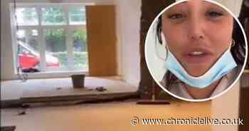 Charlotte Crosby starts work on transforming Sunderland mansion