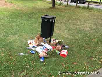 Volunteer fury over litter mess on Knavesmire in York