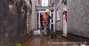 The disruption and chaos Storm Francis has brought to the Neath area