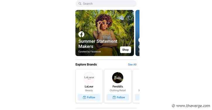 Facebook launches a Shop tab in its app, just like Instagram
