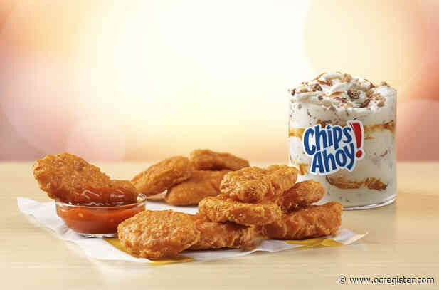 McDonald’s announces spicy Chicken McNuggets and a Chips Ahoy McFlurry