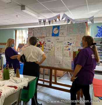 Cressida Dick visits Summer Camp at St Cecilia's Wandsworth