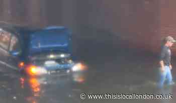 Flooding hits Kingston and New Malden