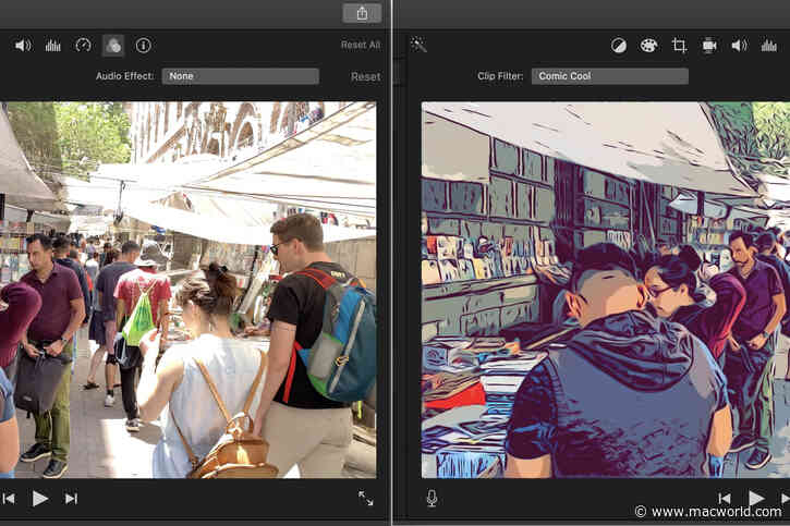 Apple updates iMovie with new comic filters, bug fixes, and more