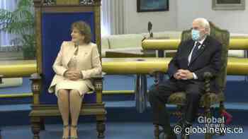 Alberta Premier welcomes new cabinet ministers, thanks outgoing lieutenant-governor