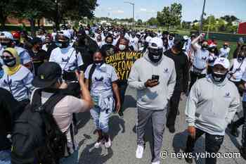 'Massive demonstration' begins in Louisville over death of Breonna Taylor