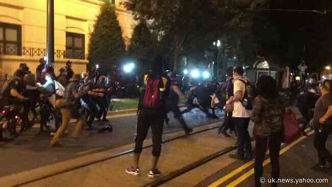 Protesters Clash With Police in Charlotte After Republican National Convention Begins