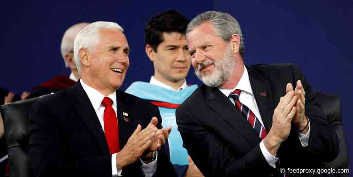 Prominent evangelical Jerry Falwell Jr. denies having a sexual relationship with a former Miami pool attendant but says his wife did