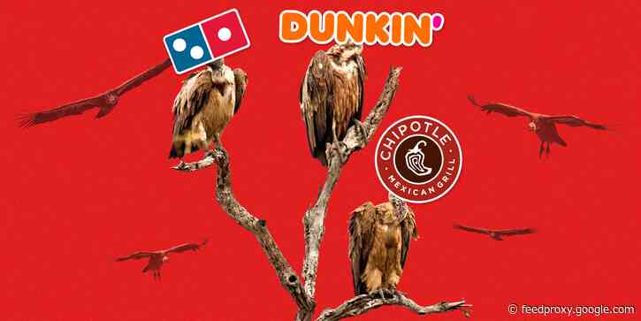 Fast-food giants like Dunkin' and Chipotle are using the restaurant apocalypse as a chance to 'swallow up' independent restaurants that are struggling to survive the pandemic