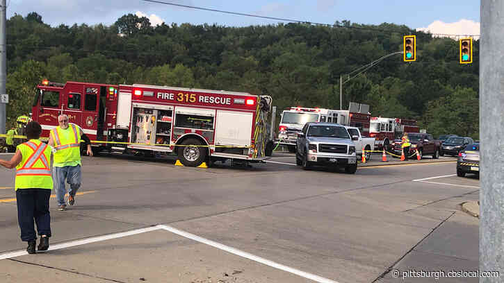 Crews On Scene Of 1-Vehicle Crash In Harmar Township