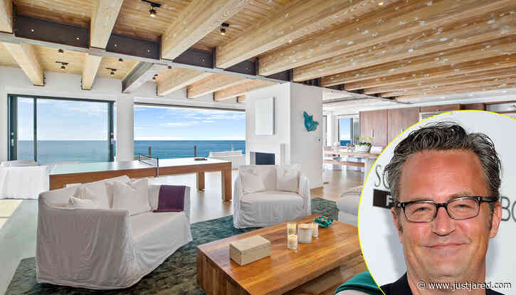 Matthew Perry Is Selling His Malibu Beach House for $14.95 Million - Look Inside with These Photos!