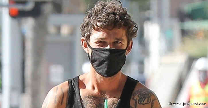 Shia LaBeouf Is Looking So Muscular in His Tank Top
