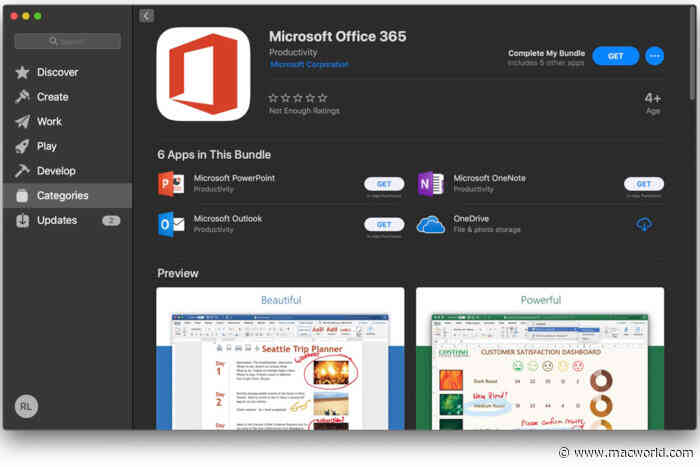 Microsoft Office 365 for Mac: Get Word, Excel, PowerPoint, and others in App Store