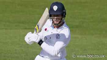 Bob Willis Trophy: Luis Reece hits a century as Derbyshire lead against Durham