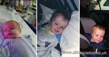 Heartbreak as boy, 3, diagnosed with brain cancer for the third time