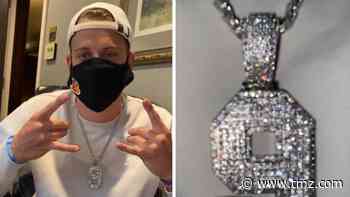 Joe Burrow Gets Sick Diamond #9 Chain, 18K Gold!