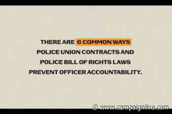 Wieden & Kennedy lends creative weight to police accountability campaign