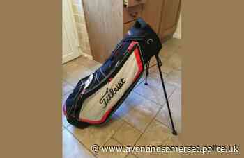 Appeal for information after golf clubs stolen in Weston-super-Mare