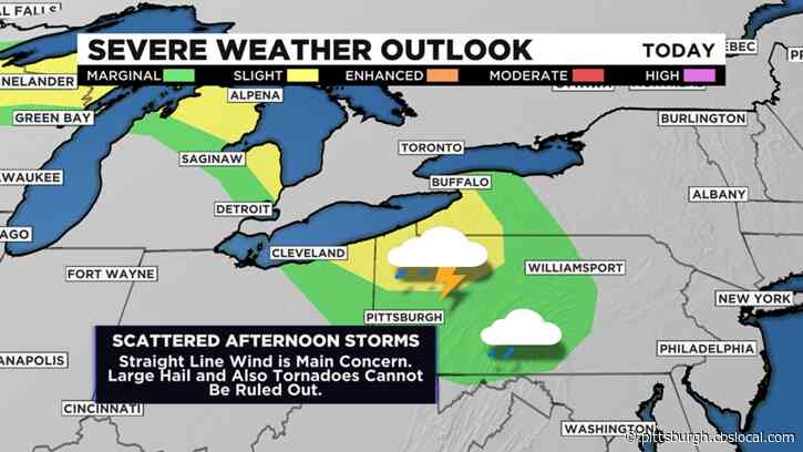 Pittsburgh Weather: Strong Storms Possible Again This Afternoon
