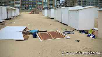 Storm Francis slaat toe aan kust: strandcabines beschadigd, meer dan honderd oproepen bij brandweer