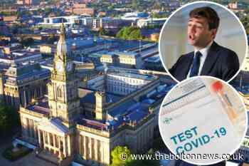 Andy Burnham conference as council leader calls for lockdown lifting in Bolton