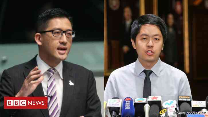 Hong Kong pro-democracy lawmakers arrested over Yuen Long - BBC News