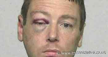 Burglar snared by police after being caught red-handed by victim