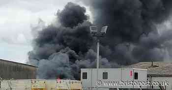 Huge blaze erupts in warehouse near M5 - updates