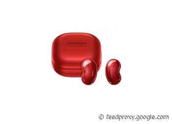 New Red Samsung Galaxy Buds Live headphones launched