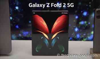 Samsung Galaxy Z Fold 2 shown off in new video
