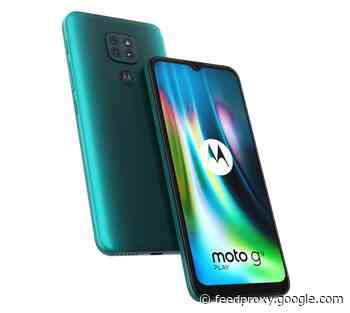 Motorola Moto G9 Play smartphone gets official