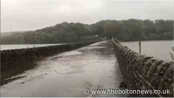 Watch as Storm Francis batters Bolton with floods