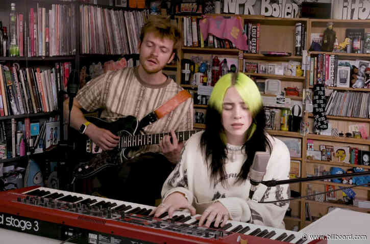 Billie Eilish Recreated the NPR Offices in a Genius Way For Tiny Desk (At Home) Concert: Watch