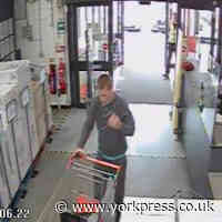 CCTV appeal after attempted theft from B&Q in Scarborough