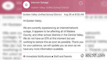 Internet service down for several Madera County school districts, officials say