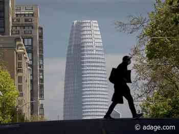 Salesforce rises on revived software demand, rosy projections