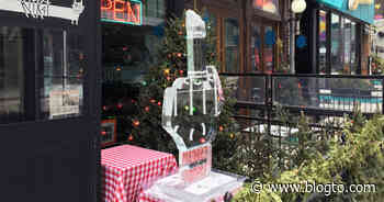 Toronto restaurant famous for middle finger ice sculpture has closed - blogTO