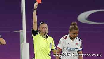 Nikita Parris to miss Champions League final after red in Lyon’s win over PSG
