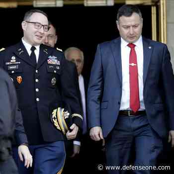 Vindman Twin Alleges Retaliation To DOD IG