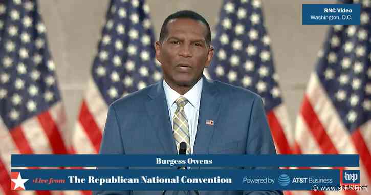 Burgess Owens touts Trump’s record on race in speech at the Republican National Convention