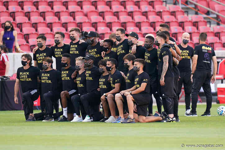 Galaxy and LAFC games postponed as MLS players protest racial injustice
