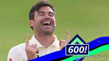 England v Pakistan: James Anderson takes his 600th Test wicket