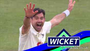 England v Pakistan: James Anderson takes his 599th Test wicket