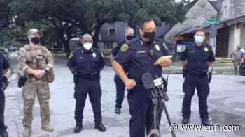 Houston police fatally shoot man who opened fire on motorist and officers - CNN