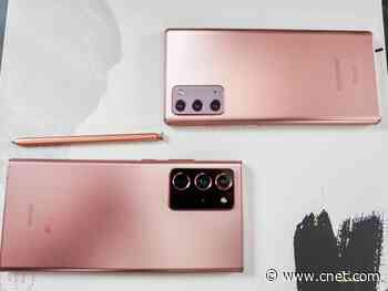 Galaxy Note 20 comes with a charger, which is (likely) more than iPhone 12 can say     - CNET