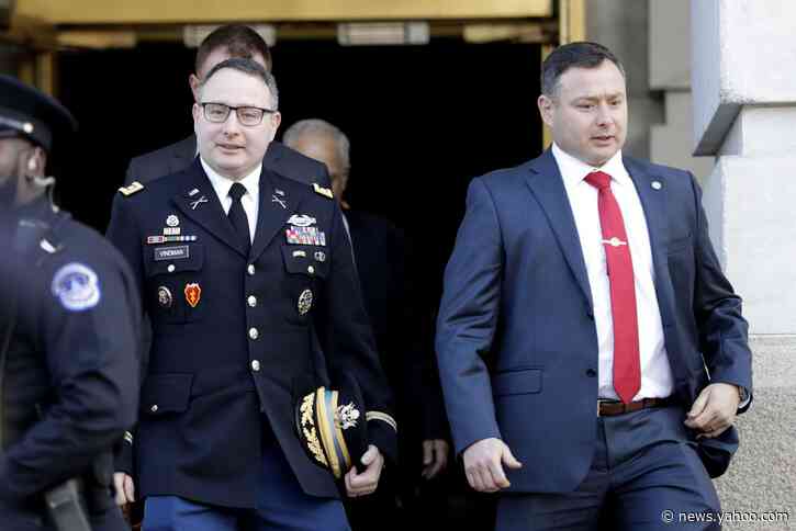 Brother of impeachment figure claims White House retaliation