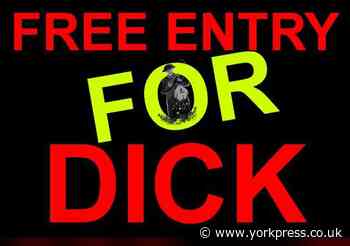 Free entry for anyone named Dick at York attraction