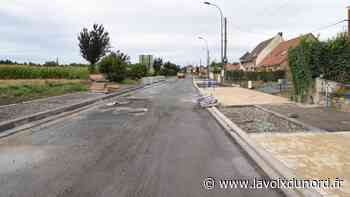 Rouvroy - Bois-Bernard : les travaux de la route d'Arras terminés pour la fin octobre - La Voix du Nord